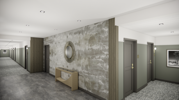 Building corridor